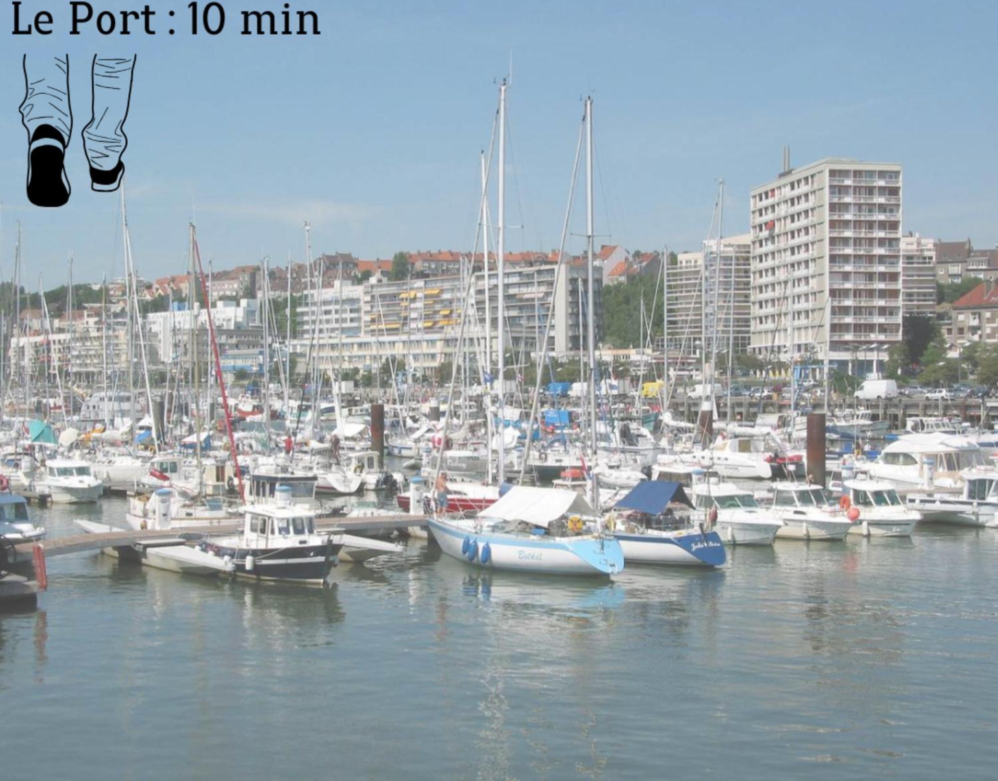 Le Charme Des Remparts Boulonnais Leilighet Boulogne-sur-Mer Eksteriør bilde
